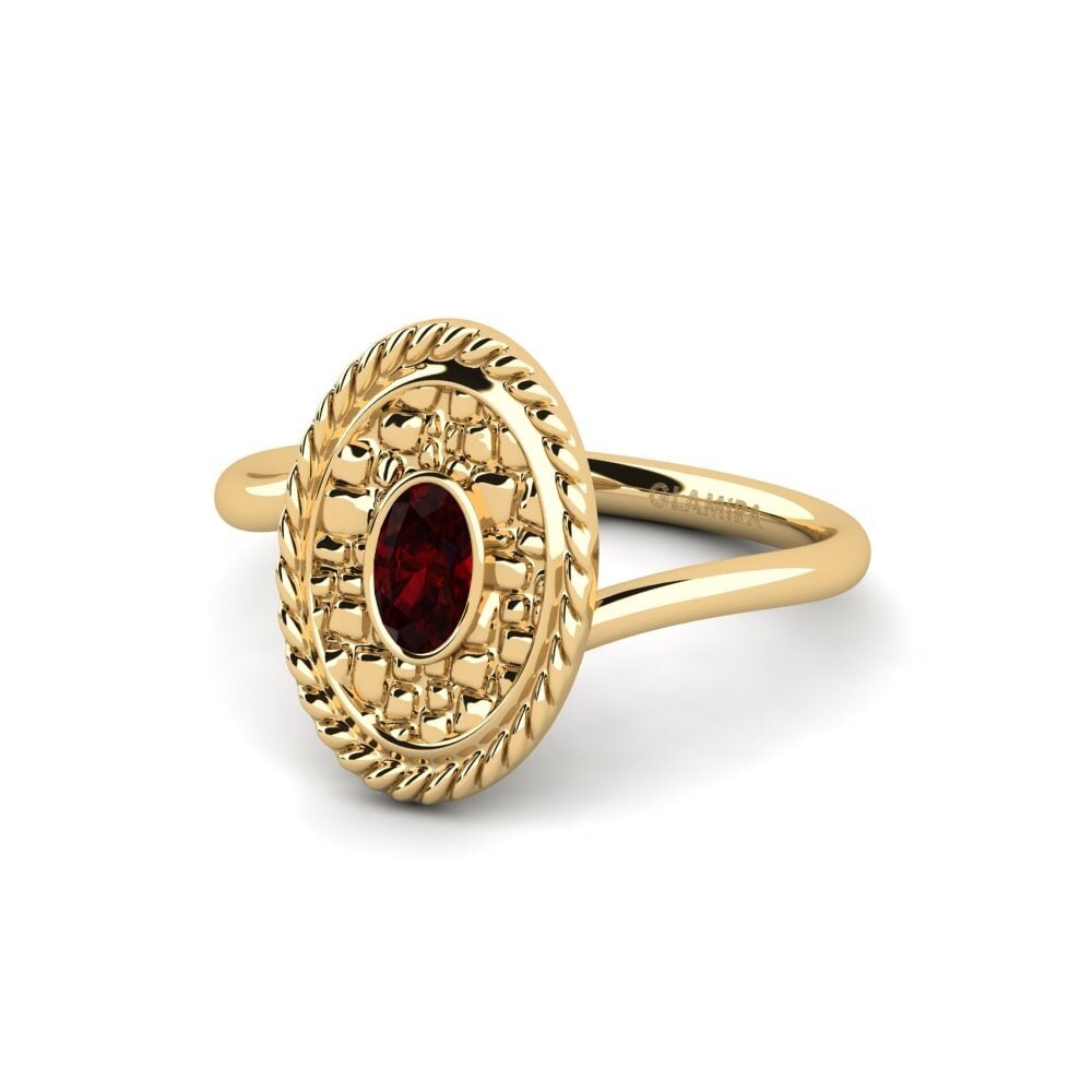 Garnet Engagement Ring Muiradus