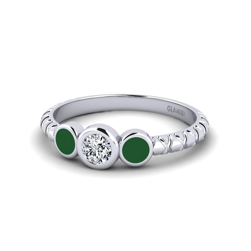 950 Platin Ring Owicim