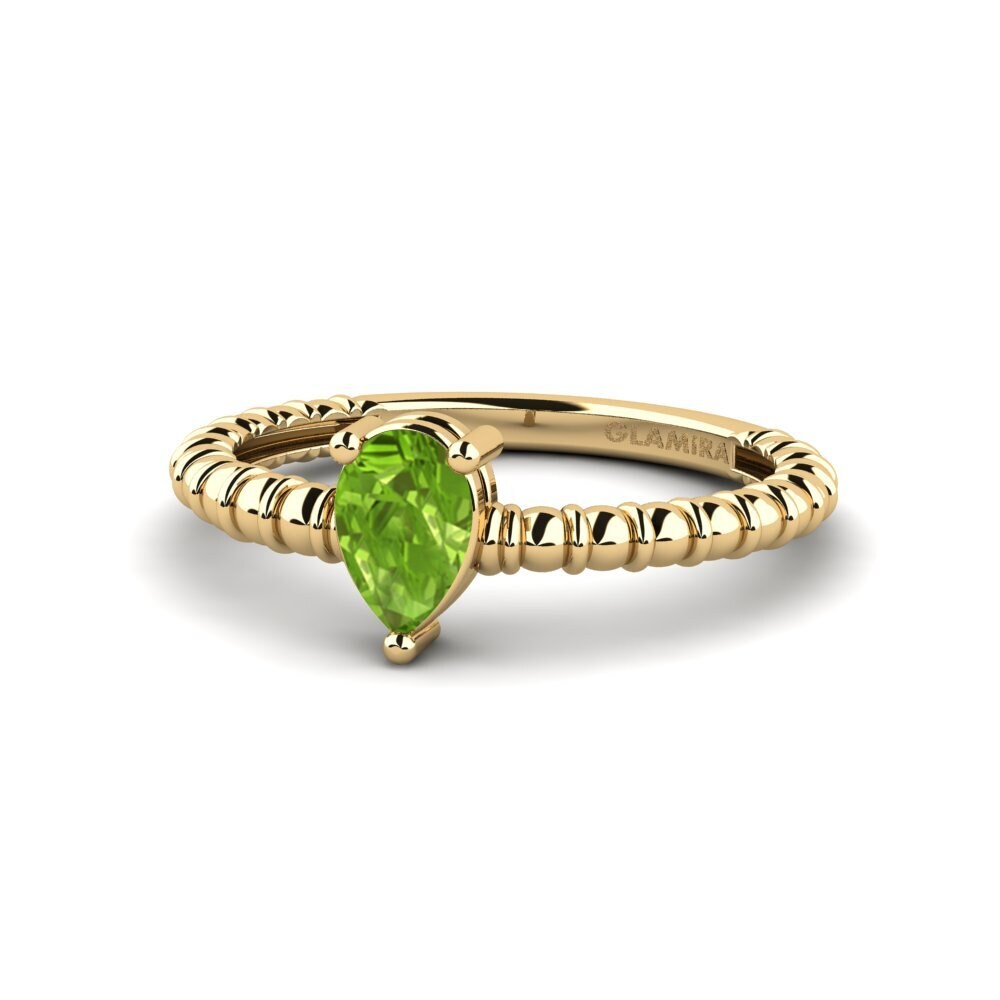 Peridot Engagement Ring Privies