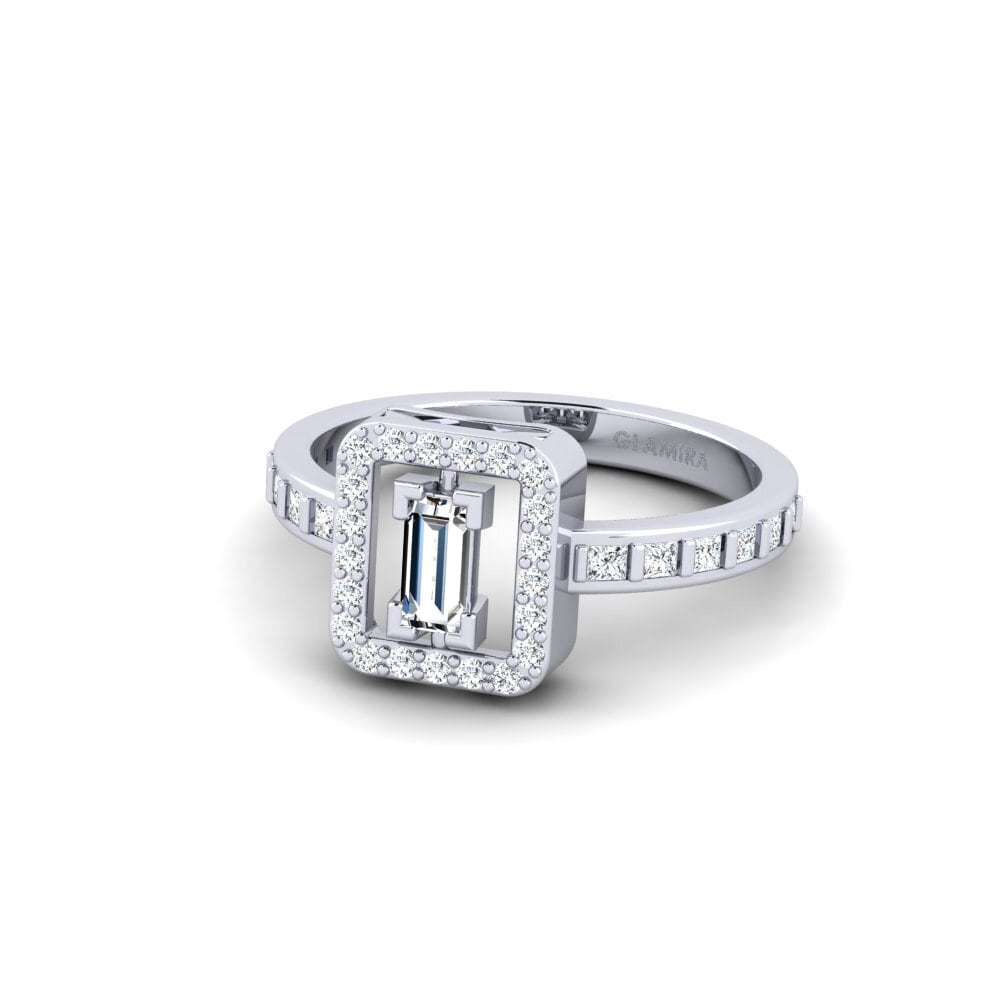950 Palladium Engagement Ring Ricalit