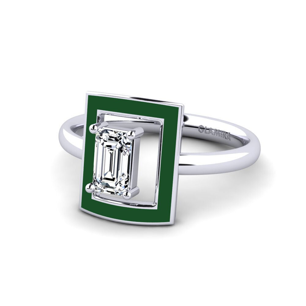 950 Platin Ring Roble