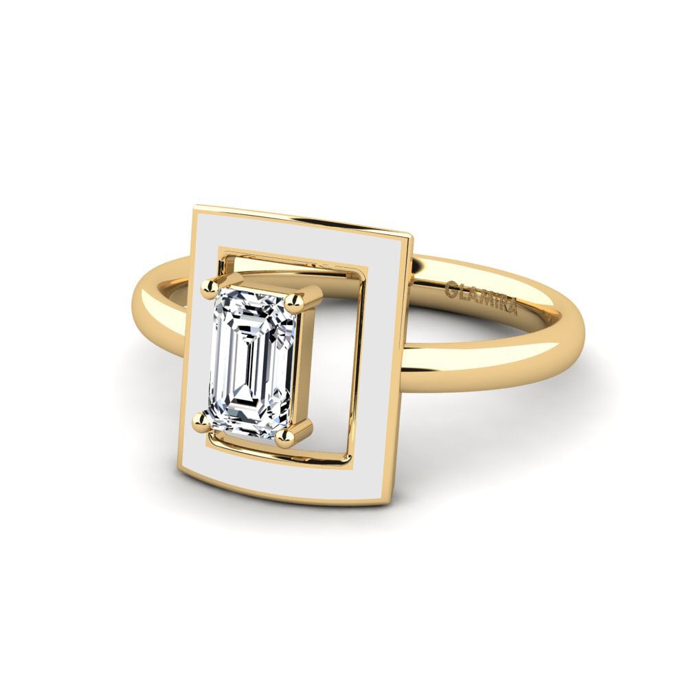 Gelbgold 585 Ring Roble