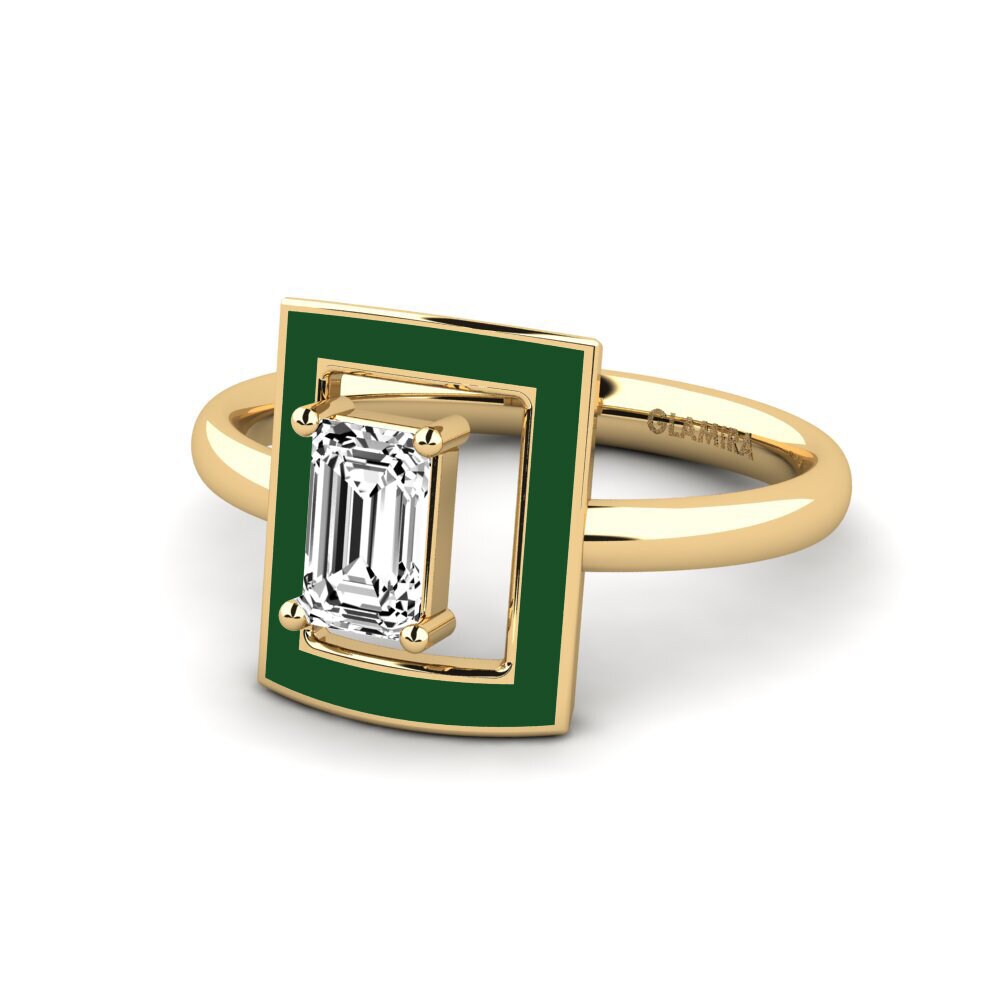Moissanit Ring Roble