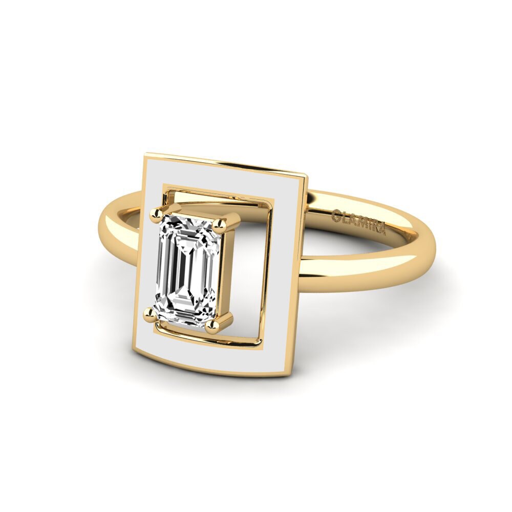 Moissanit Ring Roble