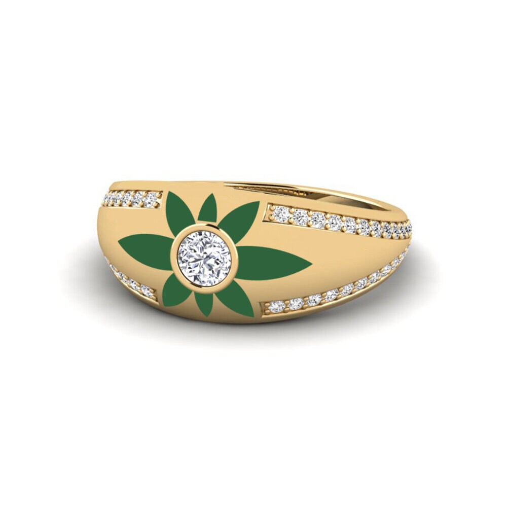 Moissanit Ring Rochellxv