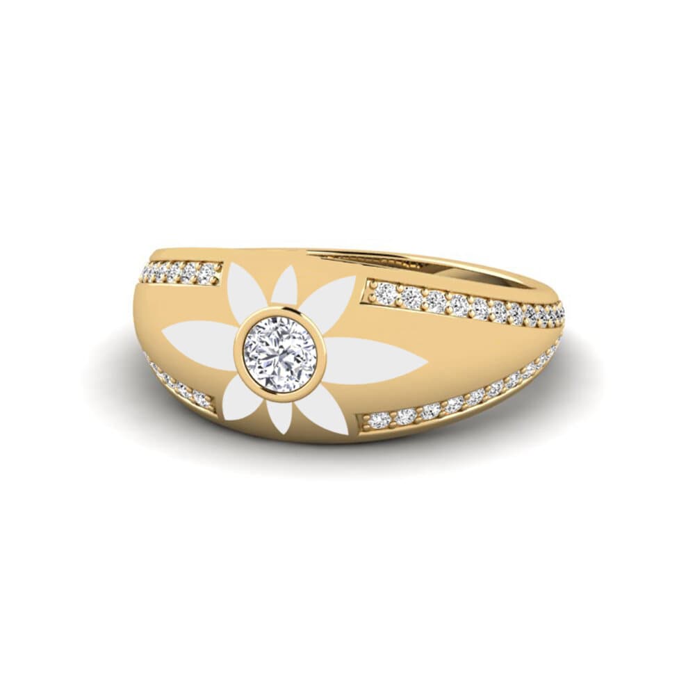 Moissanit Ring Rochellxv