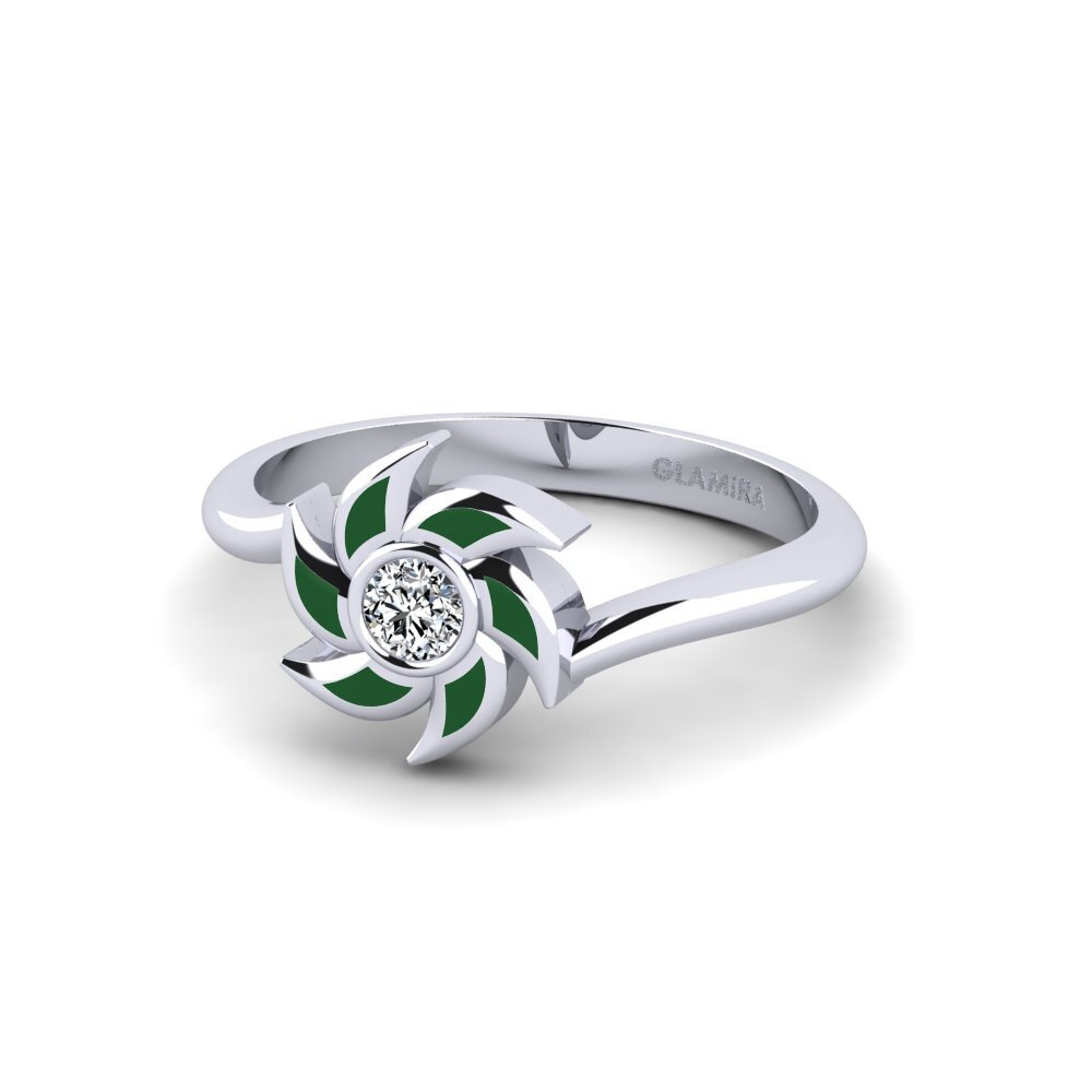 950 Platin Ring Unspread