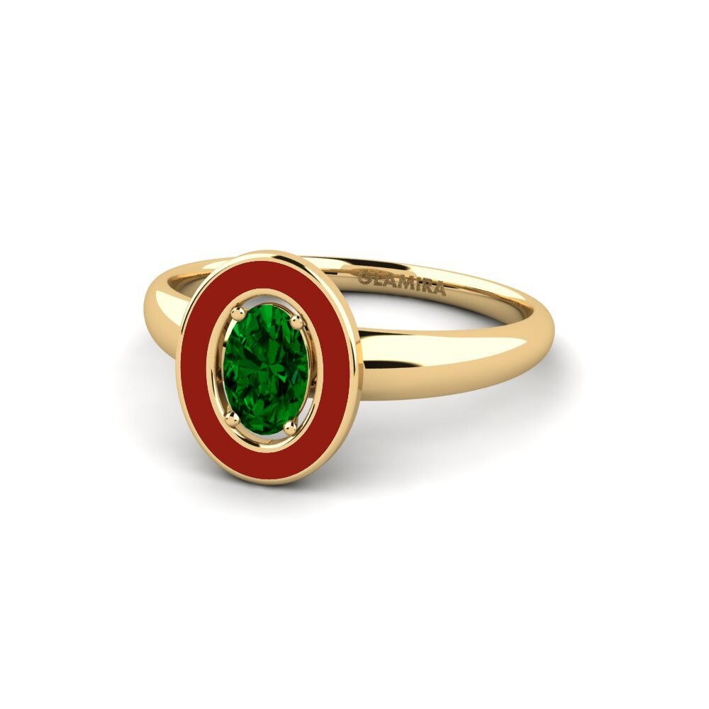 Grüner Zirkonia Ring Wuchang
