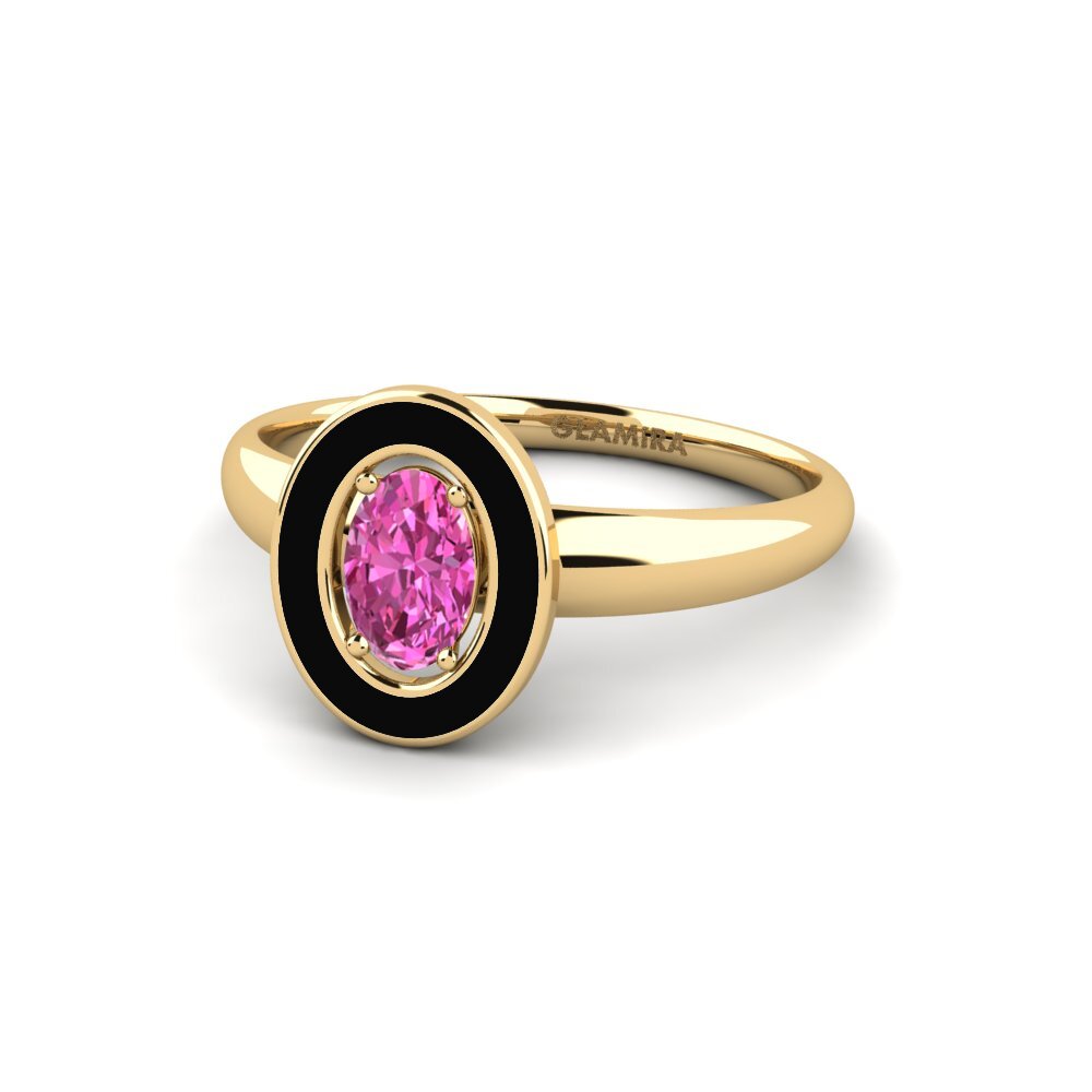 Topacio Rosa Anillo Wuchang