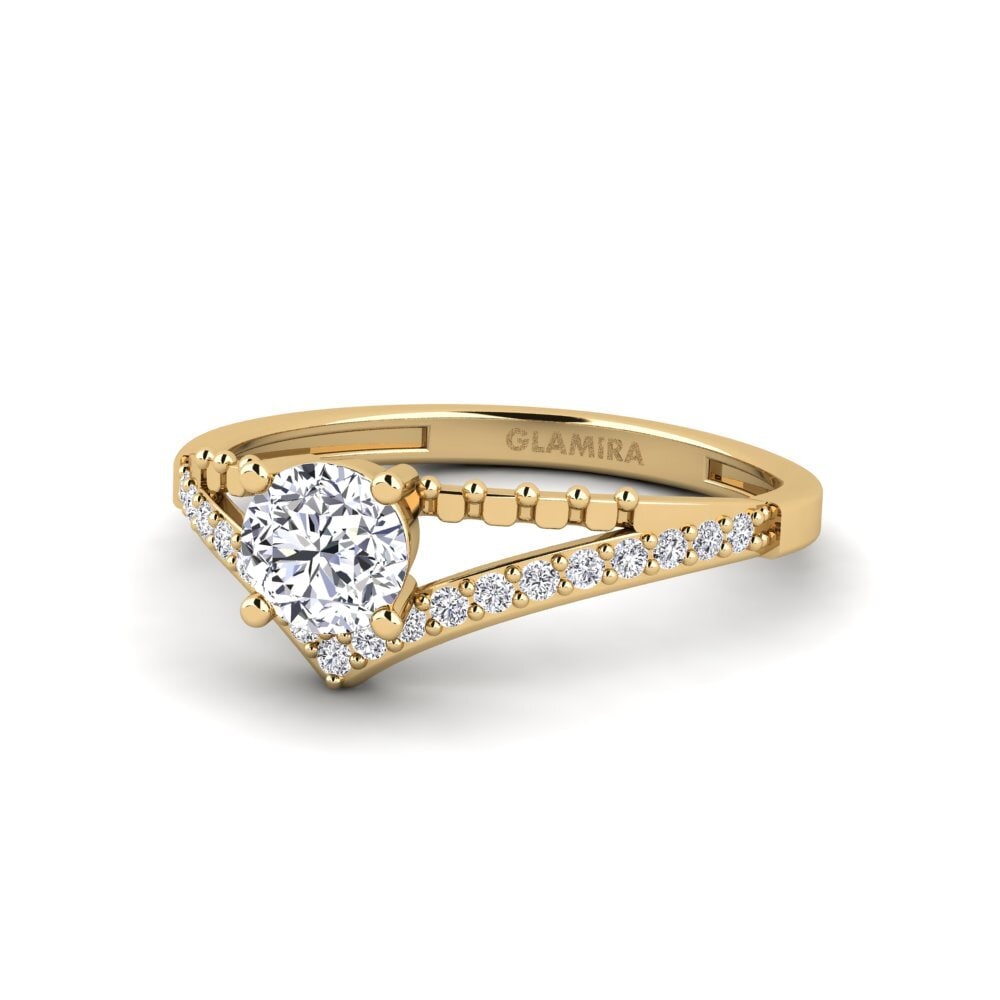Diamond Engagement Ring Zensben