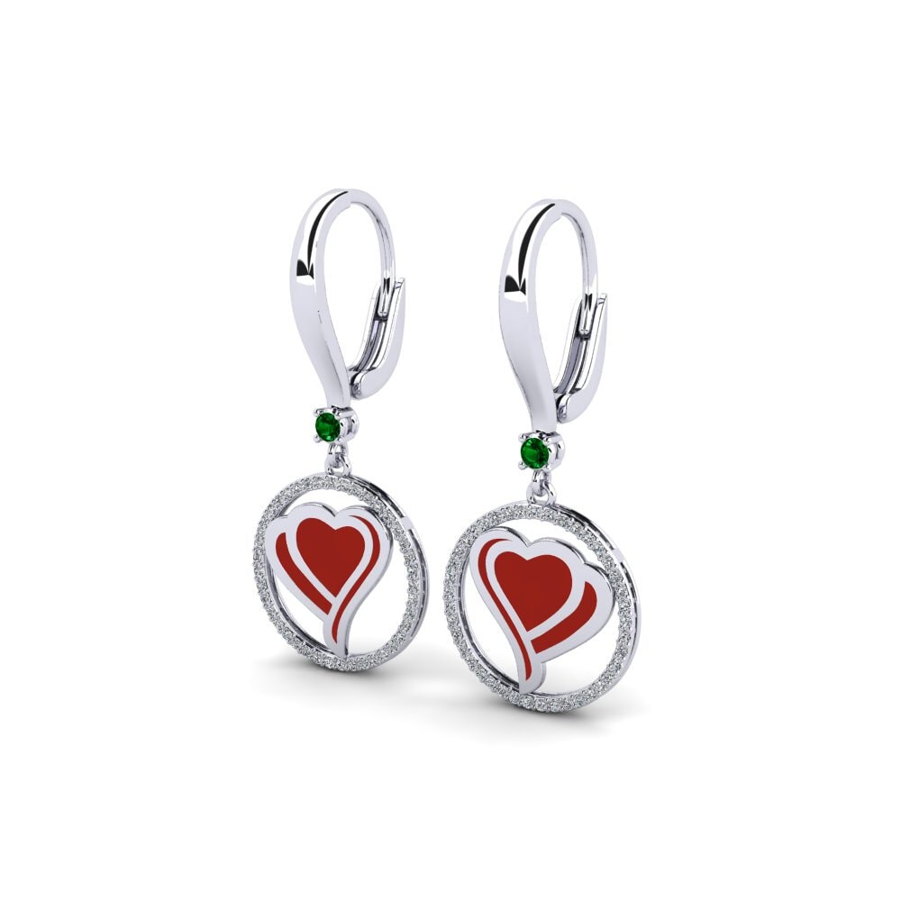 Zircone Verde Orecchino da donna Bavi