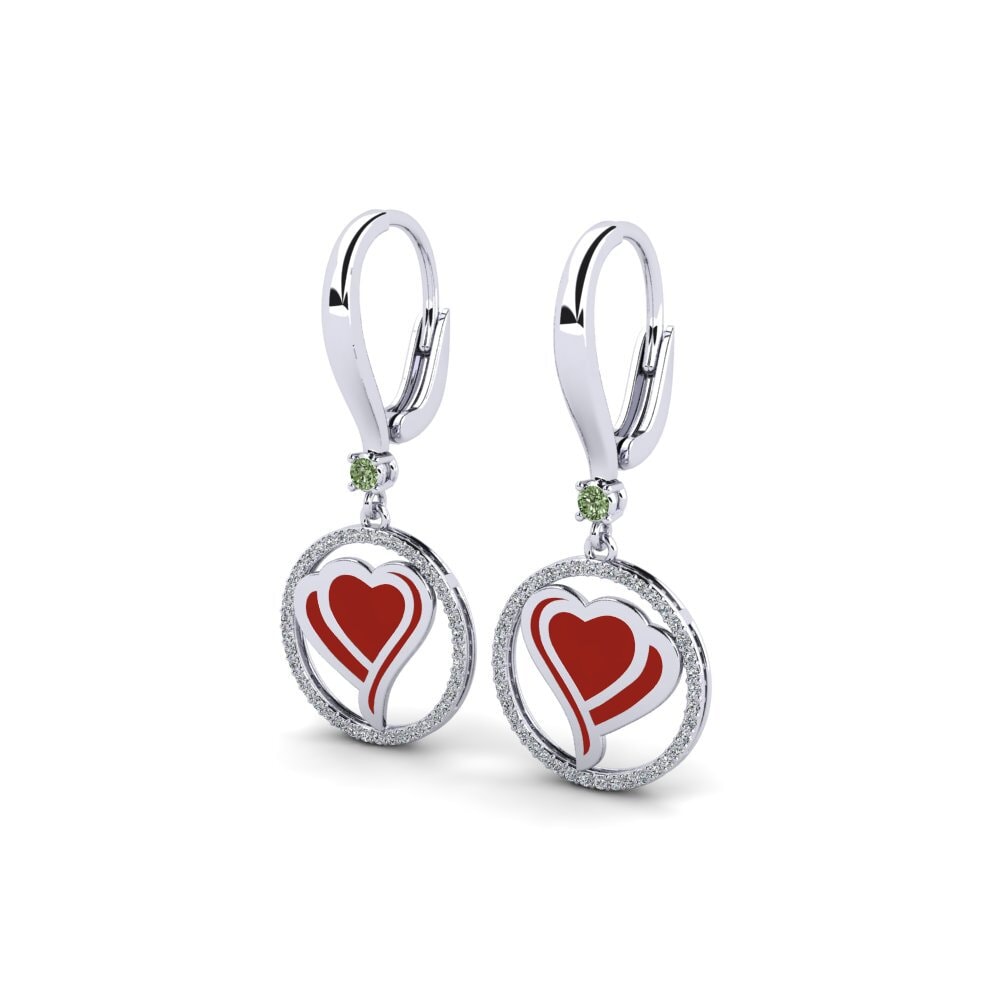 Diamante Verde Orecchino da donna Bavi