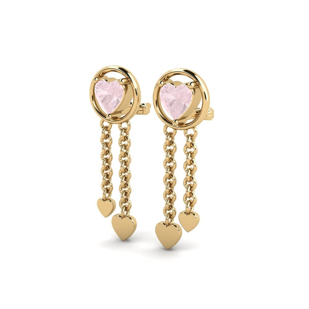 Rose Quartz Women's Earring Rhossel