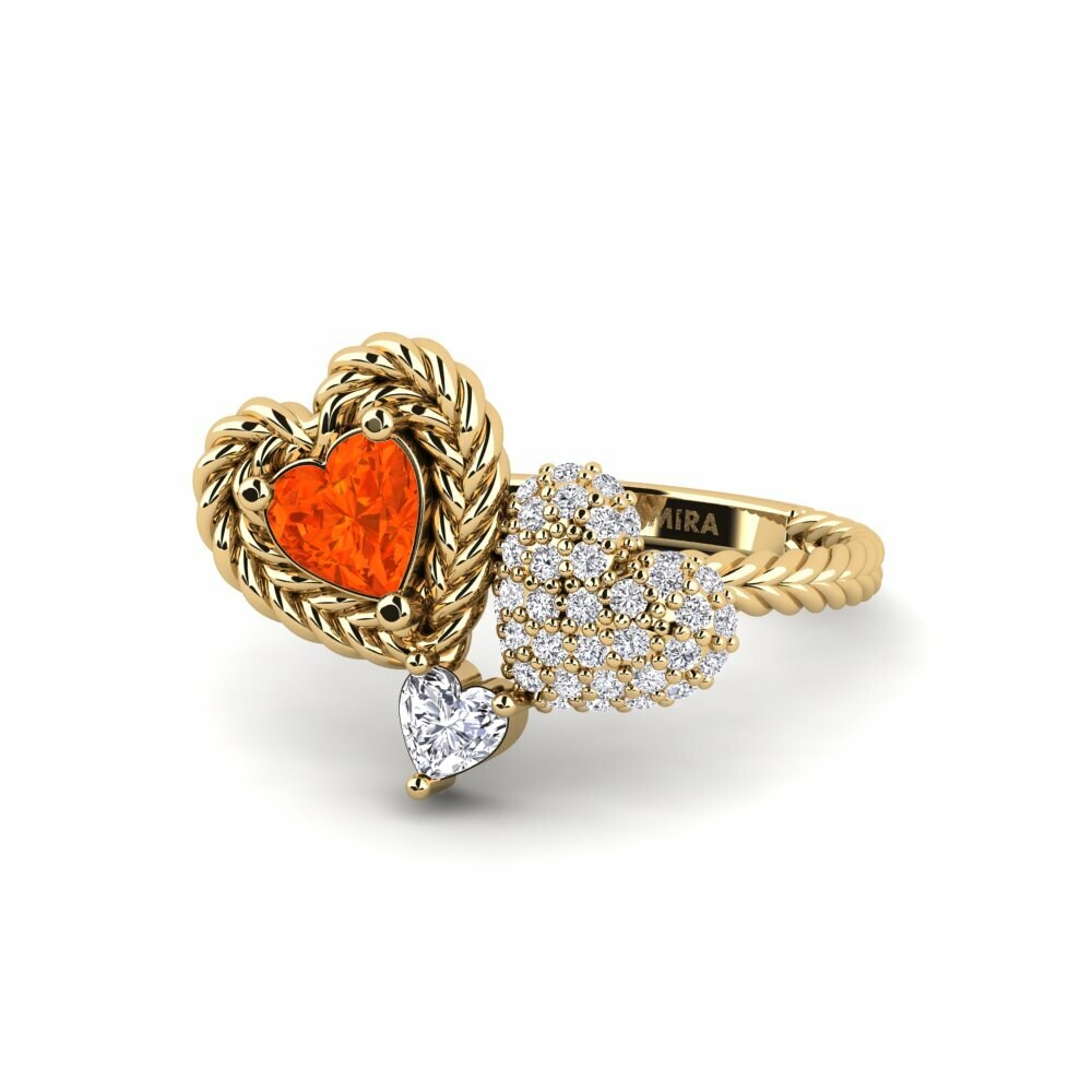 Opale de Feu Bague Athismons