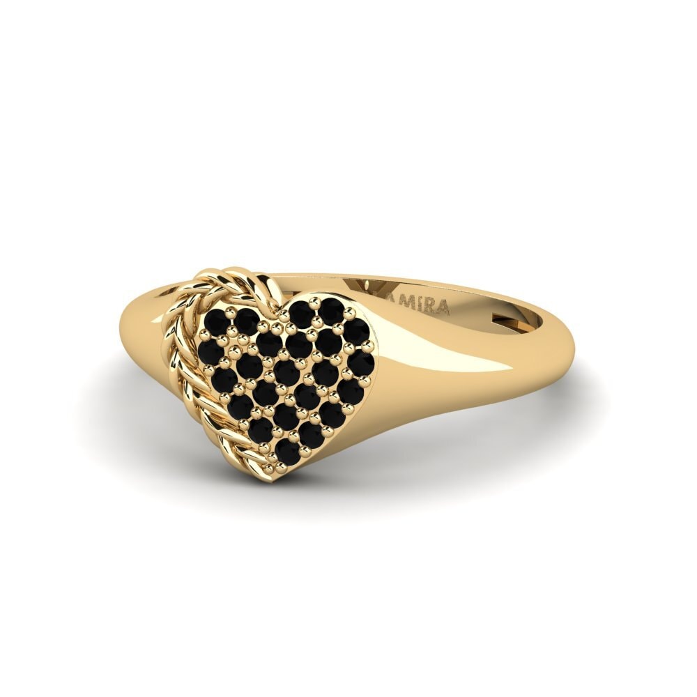 Zafiro negro Anillo Olocufe