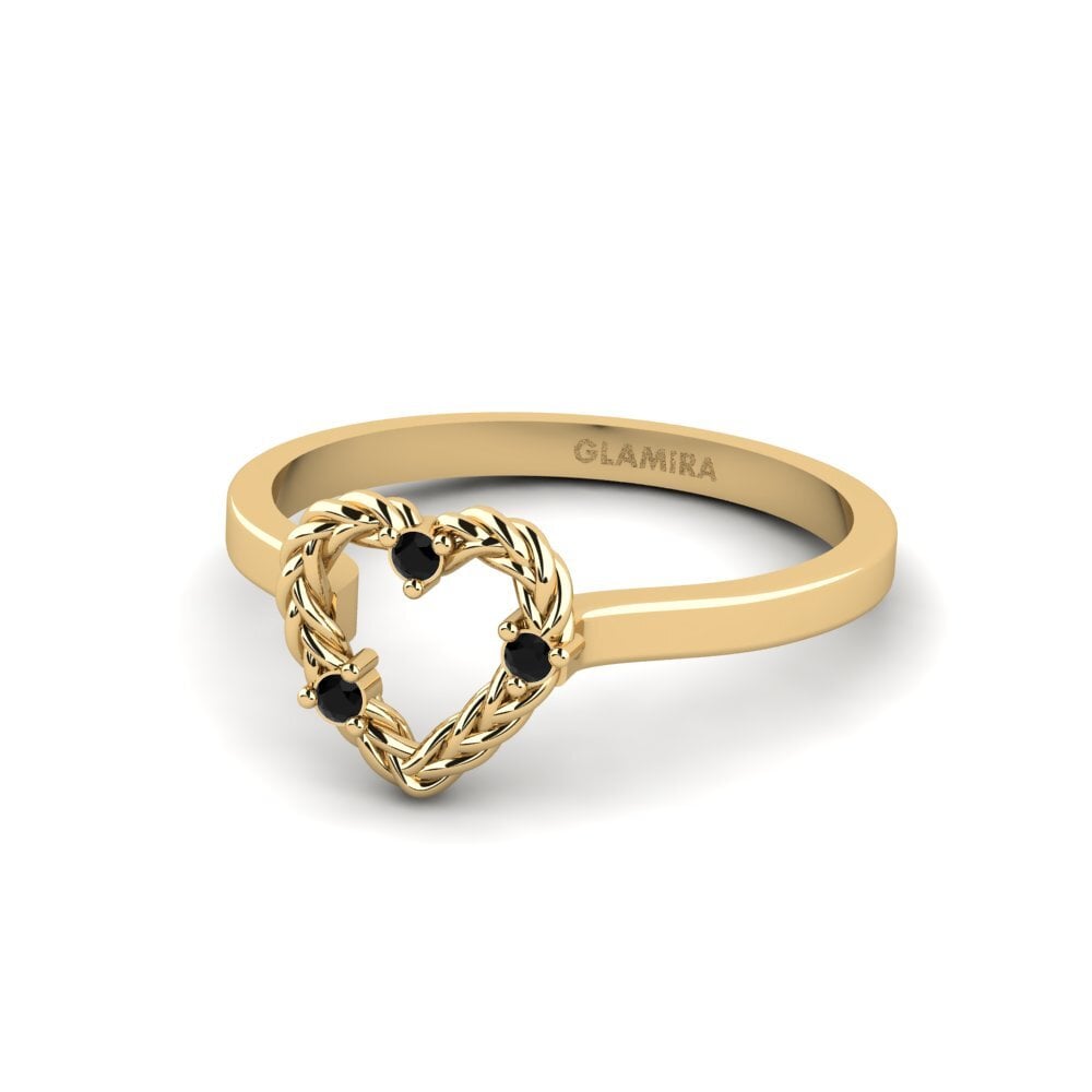 Zafiro negro Anillo Pereiron