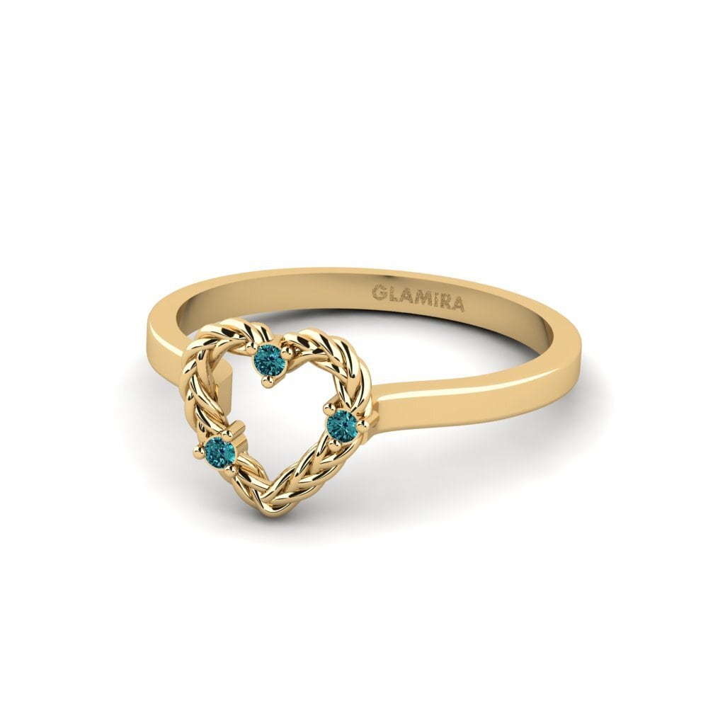 Diamante Azul Anillo Pereiron