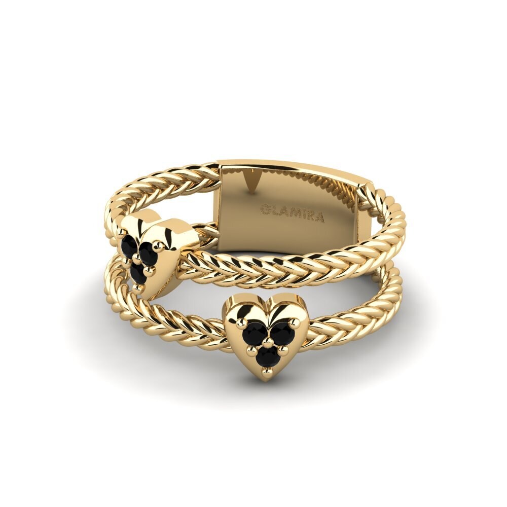 Zafiro negro Anillo Rotherham