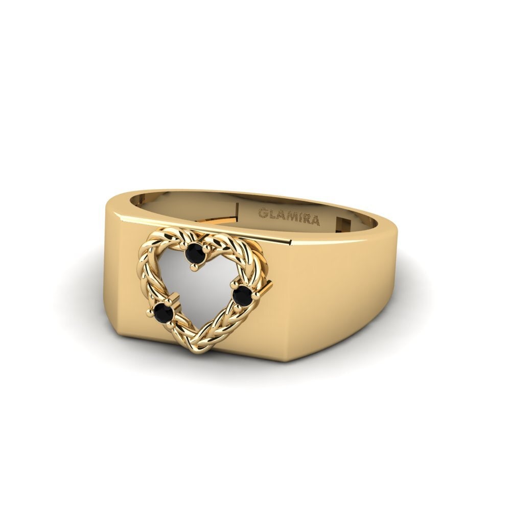 Zafiro negro Anillo Salford