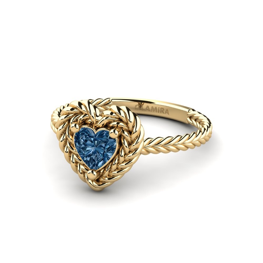 Diamante Azul Anillo Sangiovese
