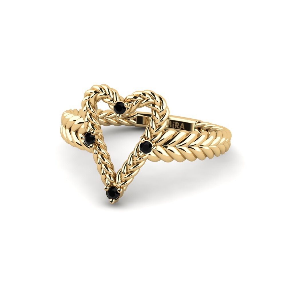 Zafiro negro Anillo Sithandwa