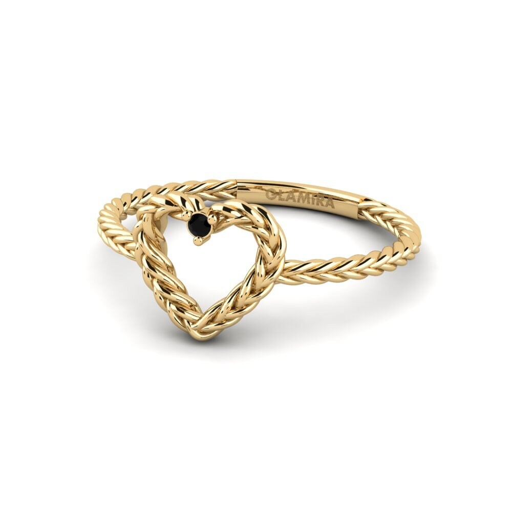 Zafiro negro Anillo Tainan