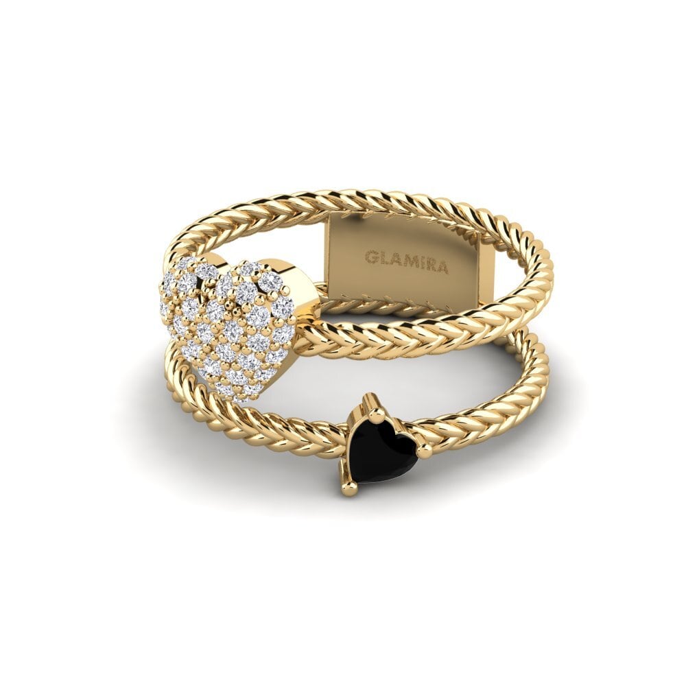 Zafiro negro Anillo Verdot