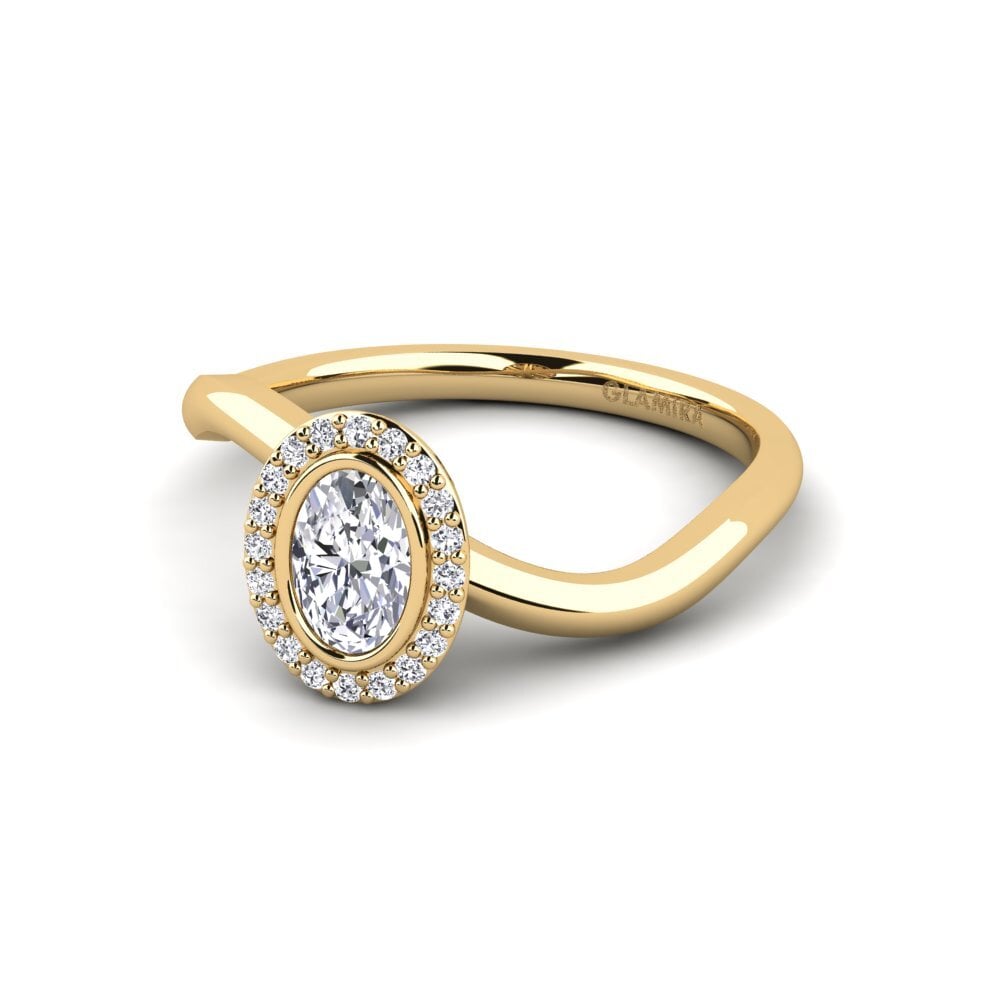 Diamante cultivado en laboratorio Anillo de compromiso Fagutimes