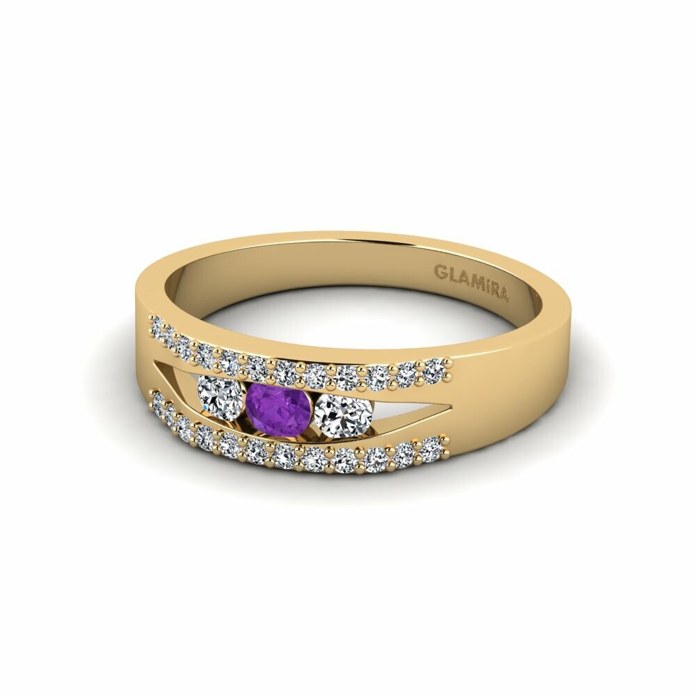 Améthyste Bague de fiançailles Faheric
