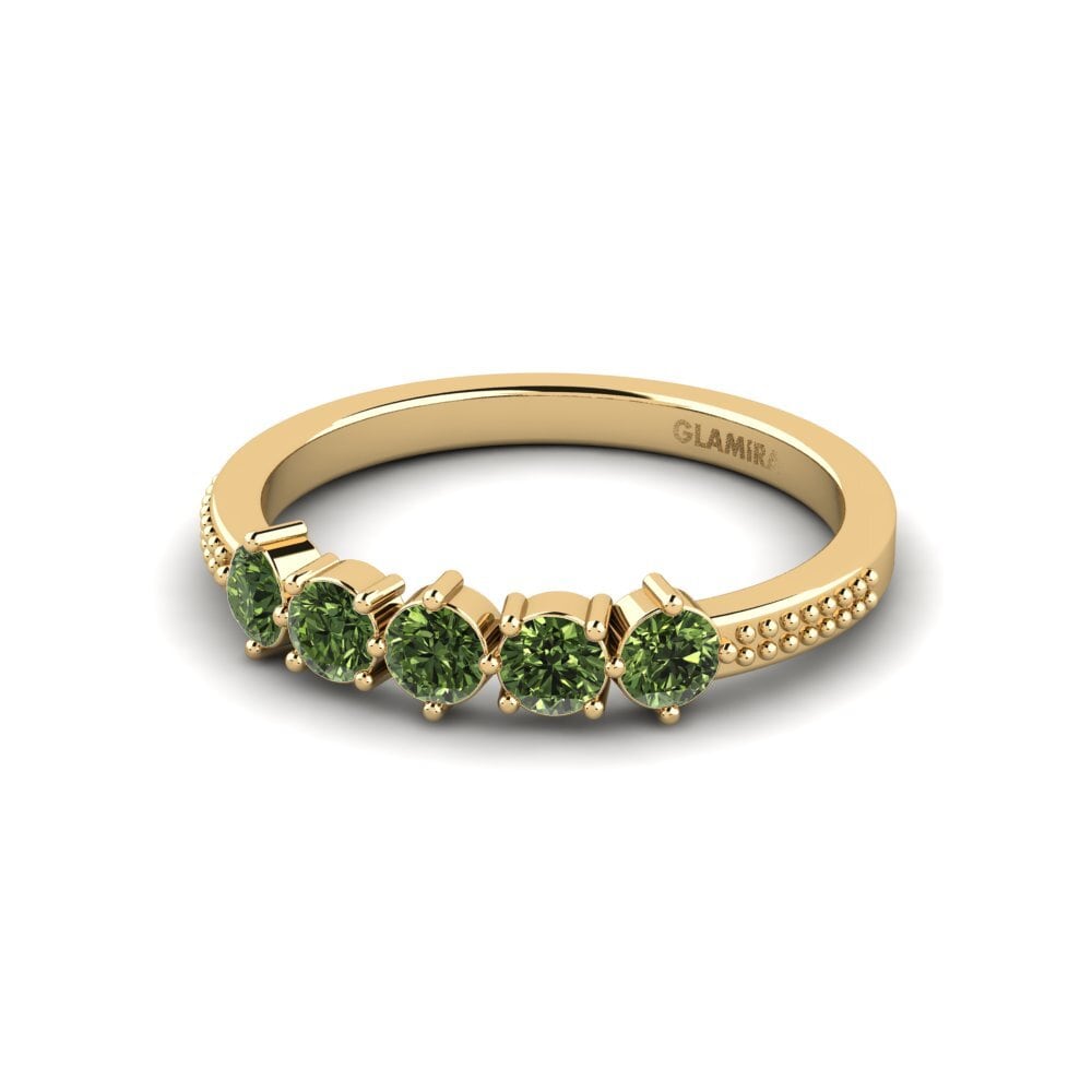Green Sapphire Engagement Ring Glog