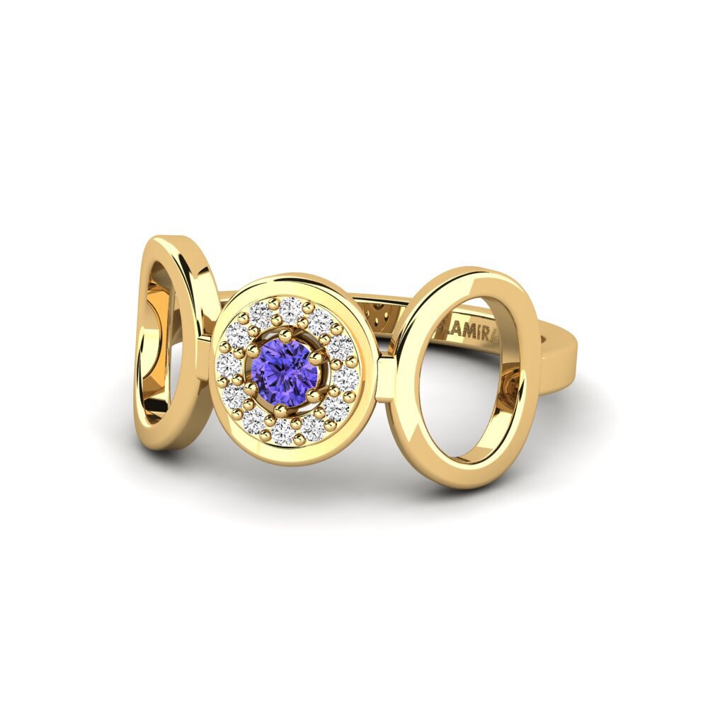 Tanzanita Anillo de compromiso Ilitant