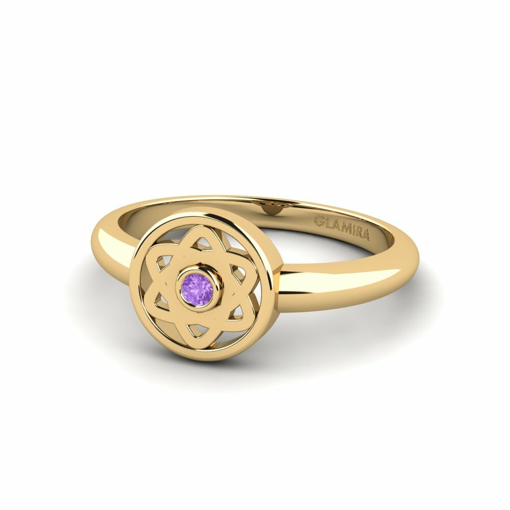Améthyste Bague de fiançailles Metona