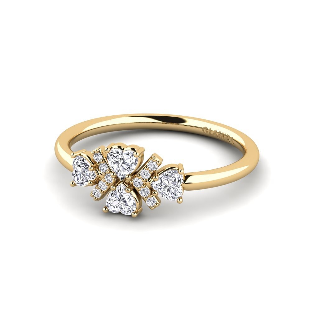 Diamante cultivado en laboratorio Anillo de compromiso Lorial