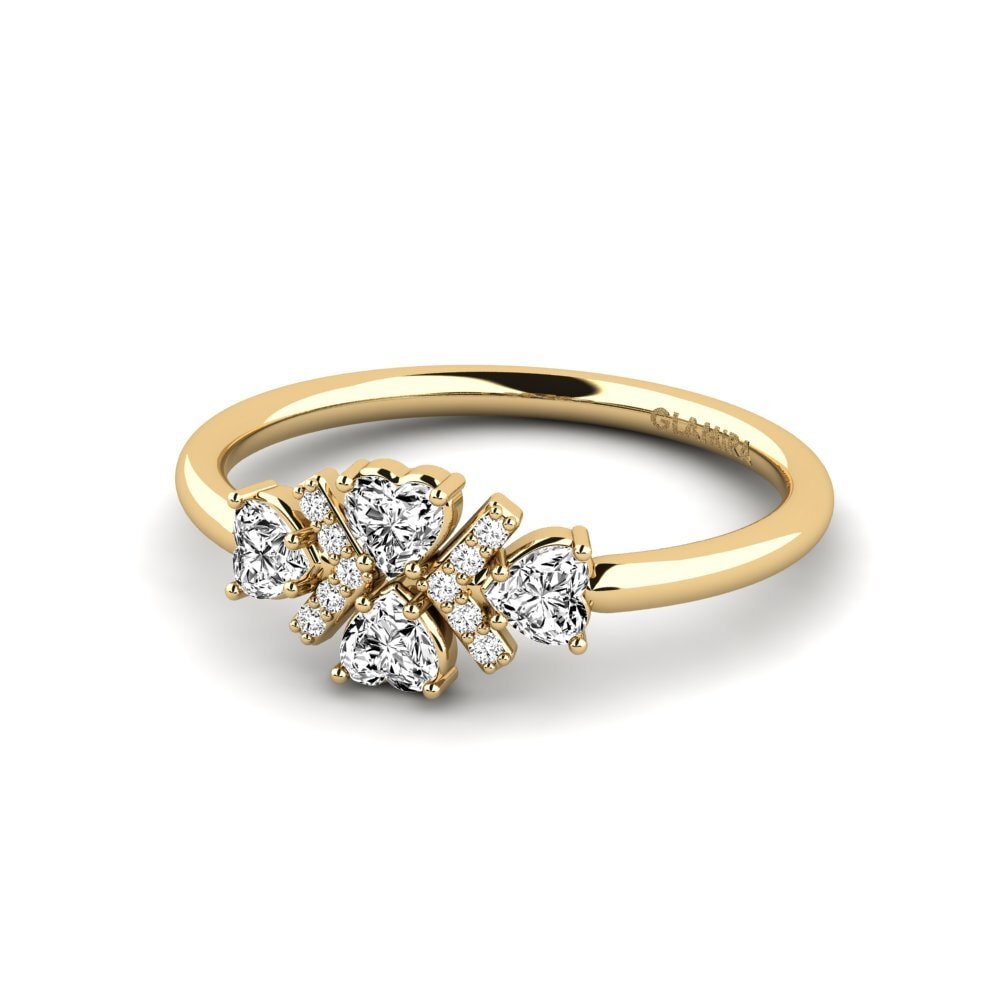 Moissanite Anel de Noivado Lorial
