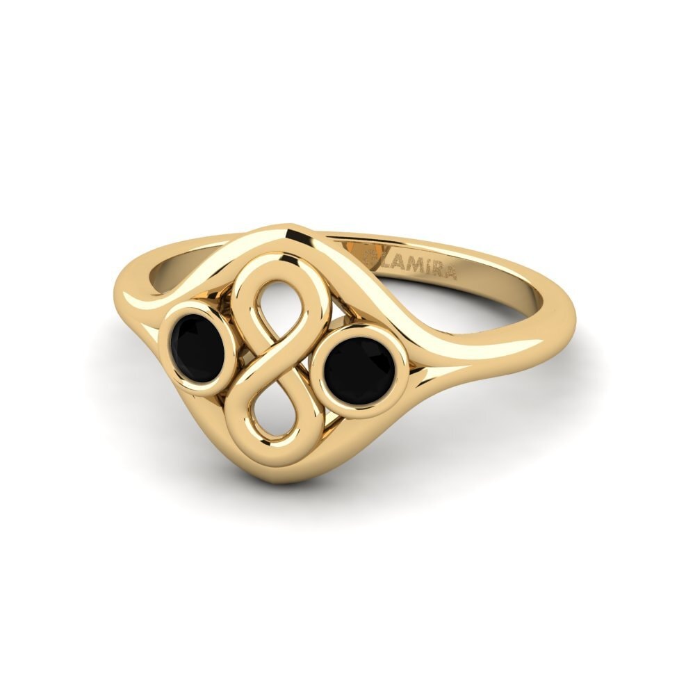 Black Diamond Engagement Ring Ociramma