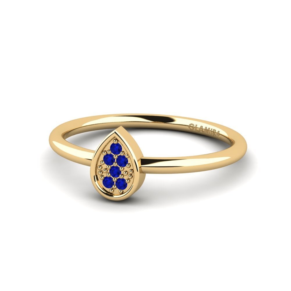 Zafiro Anillo de compromiso Roneld