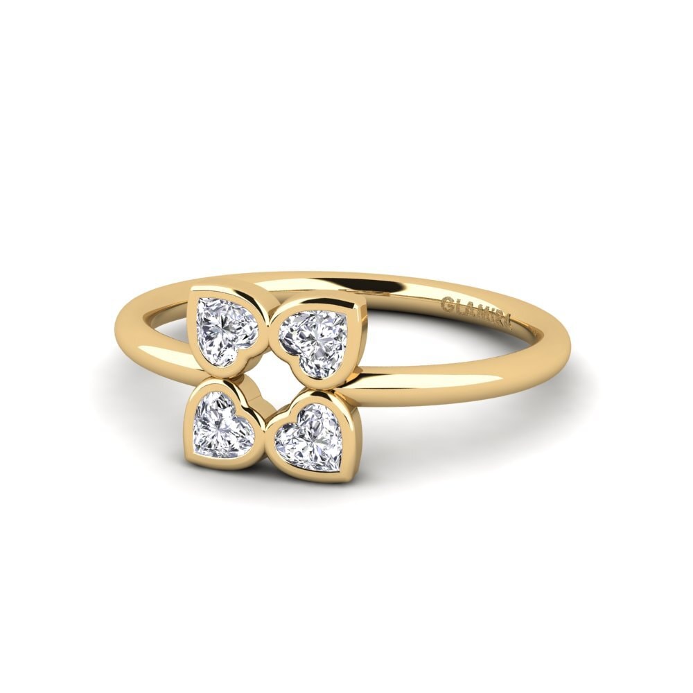 Diamante cultivado en laboratorio Anillo de compromiso Sakai