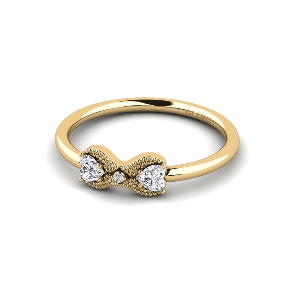 Diamante cultivado en laboratorio Anillo de compromiso Tare