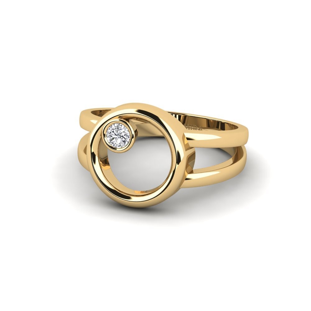 Moissanite Anel de Noivado Thegams