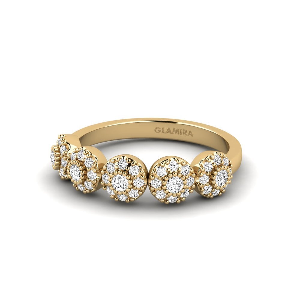 Moissanite Anel de Noivado Ufficio