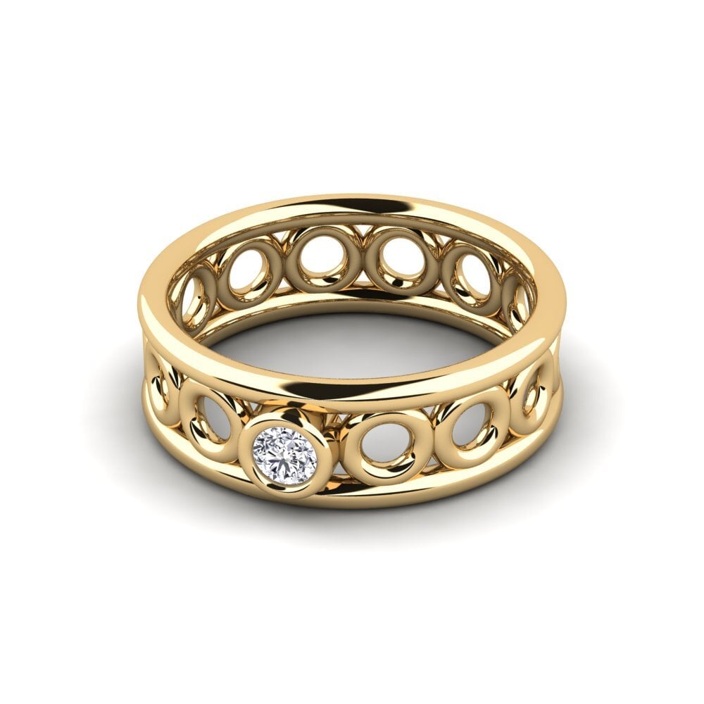 Moissanite Anel de Noivado Varan
