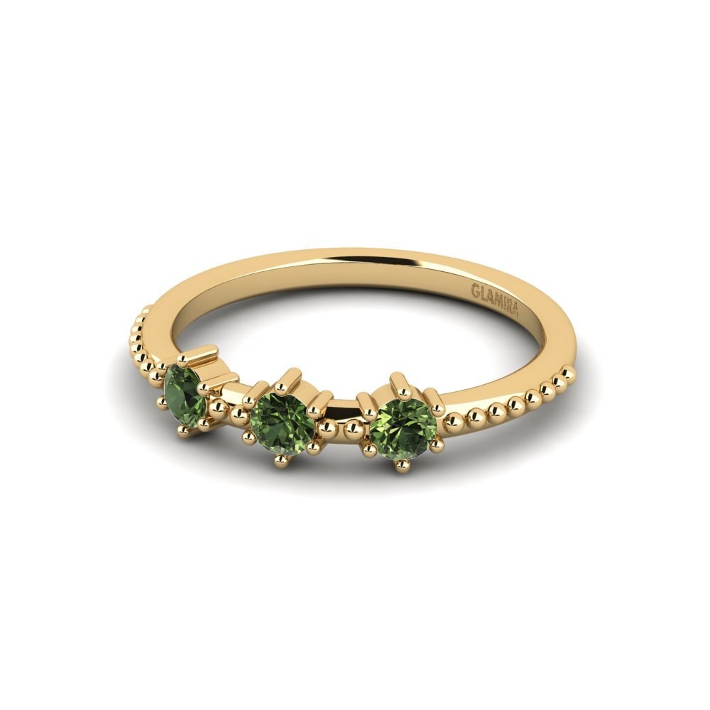 Green Sapphire Engagement Ring Warle