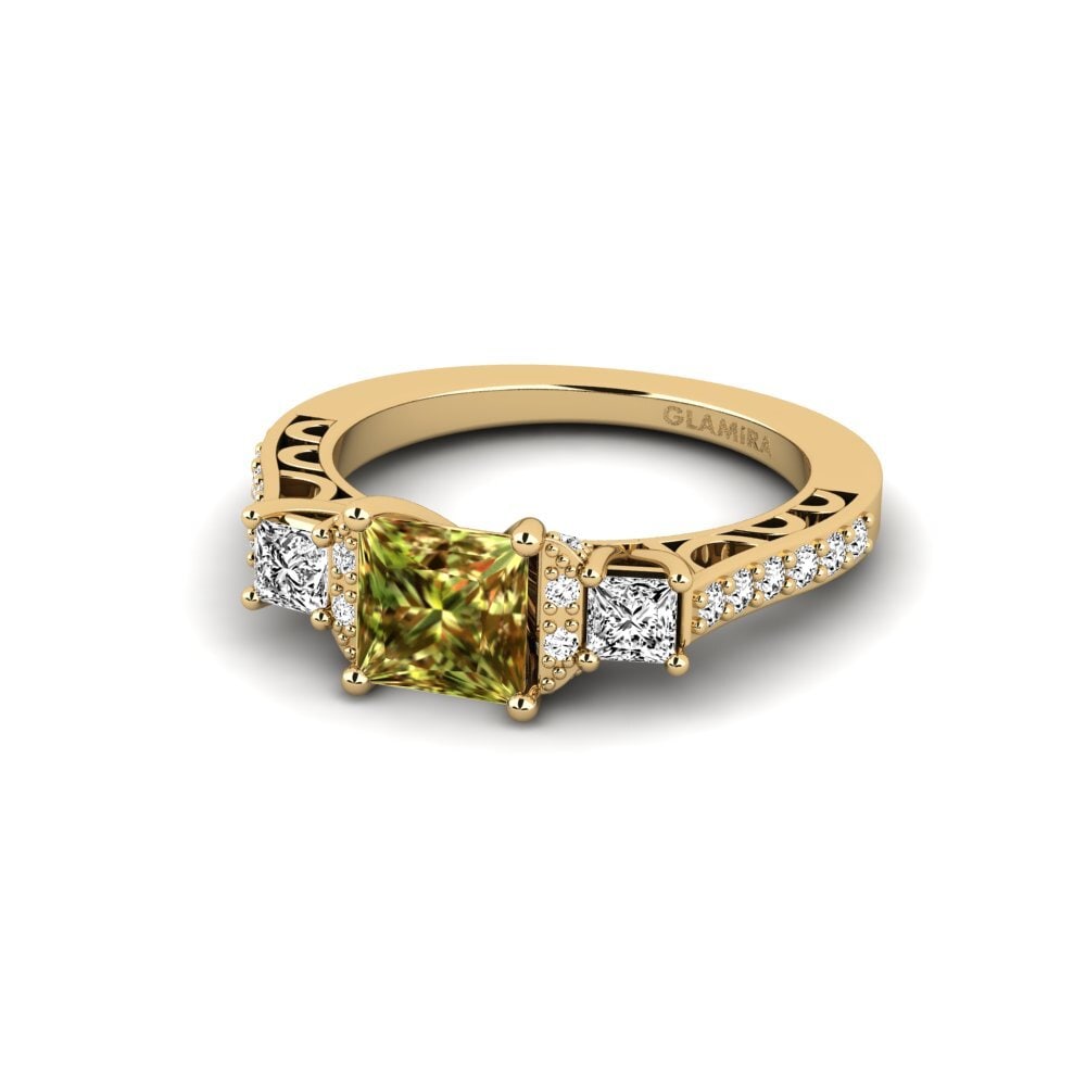 Sultan Stone Engagement Ring Wicge