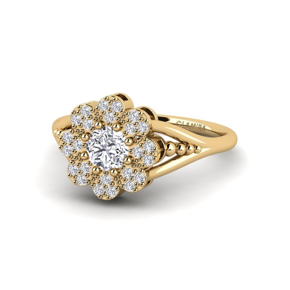 Diamante cultivado en laboratorio Anillo de compromiso Witt
