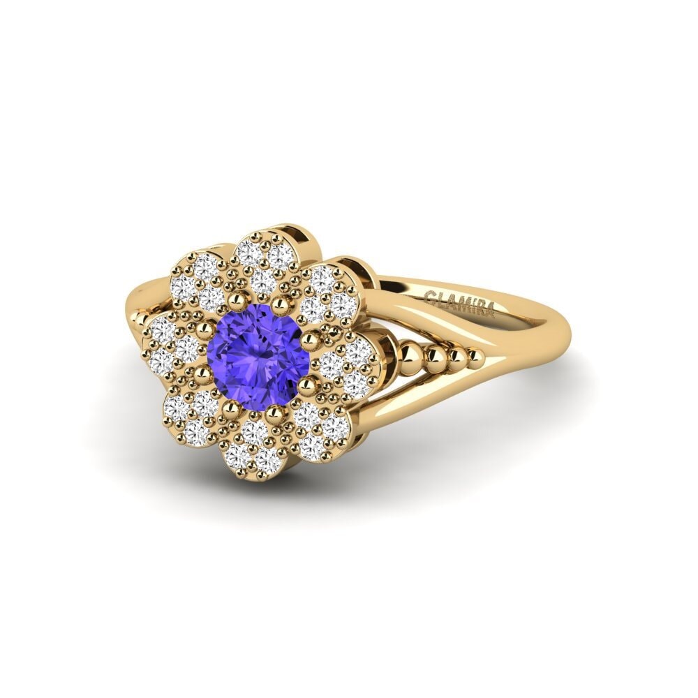Tanzanita Anillo de compromiso Witt