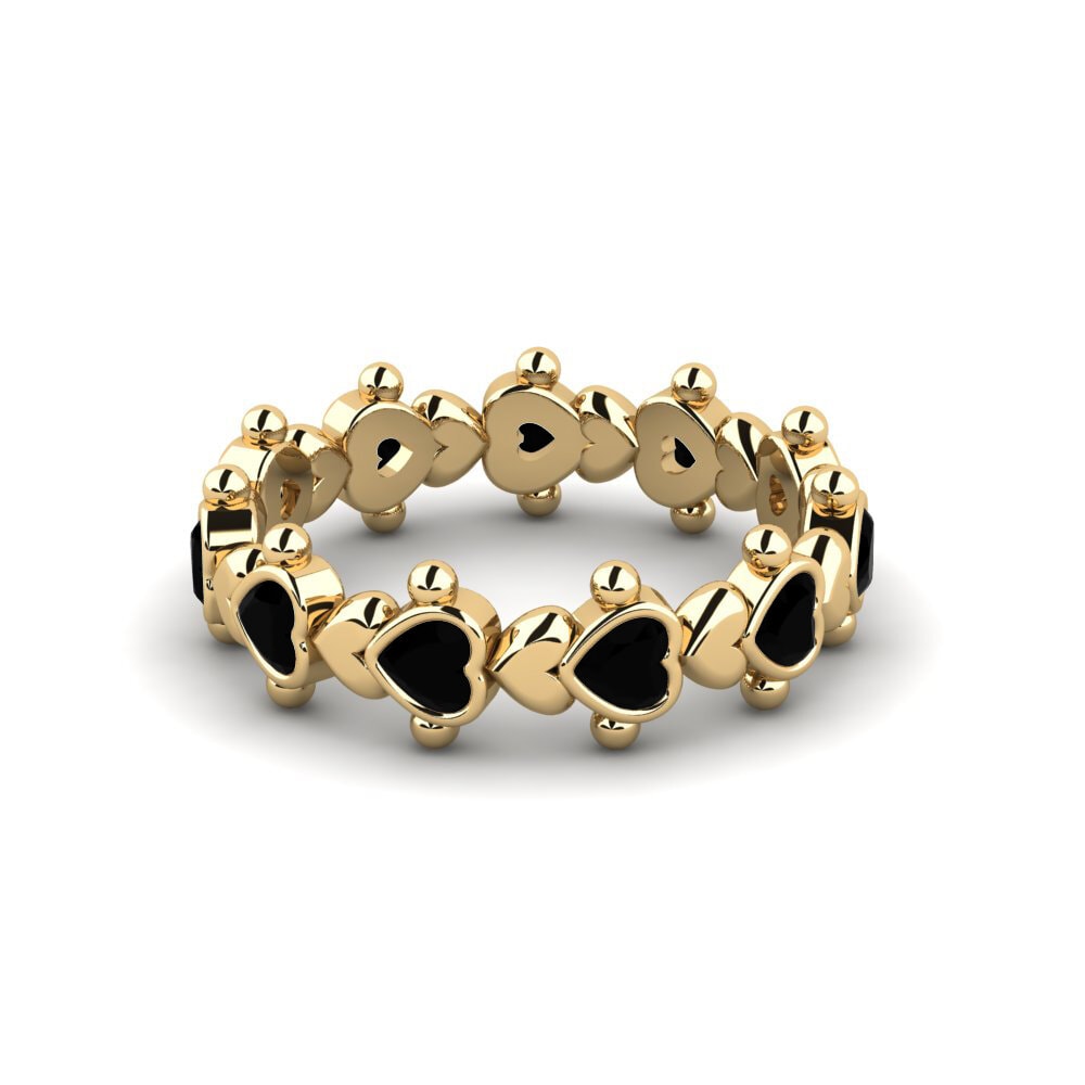 Black Diamond Engagement Ring Zave