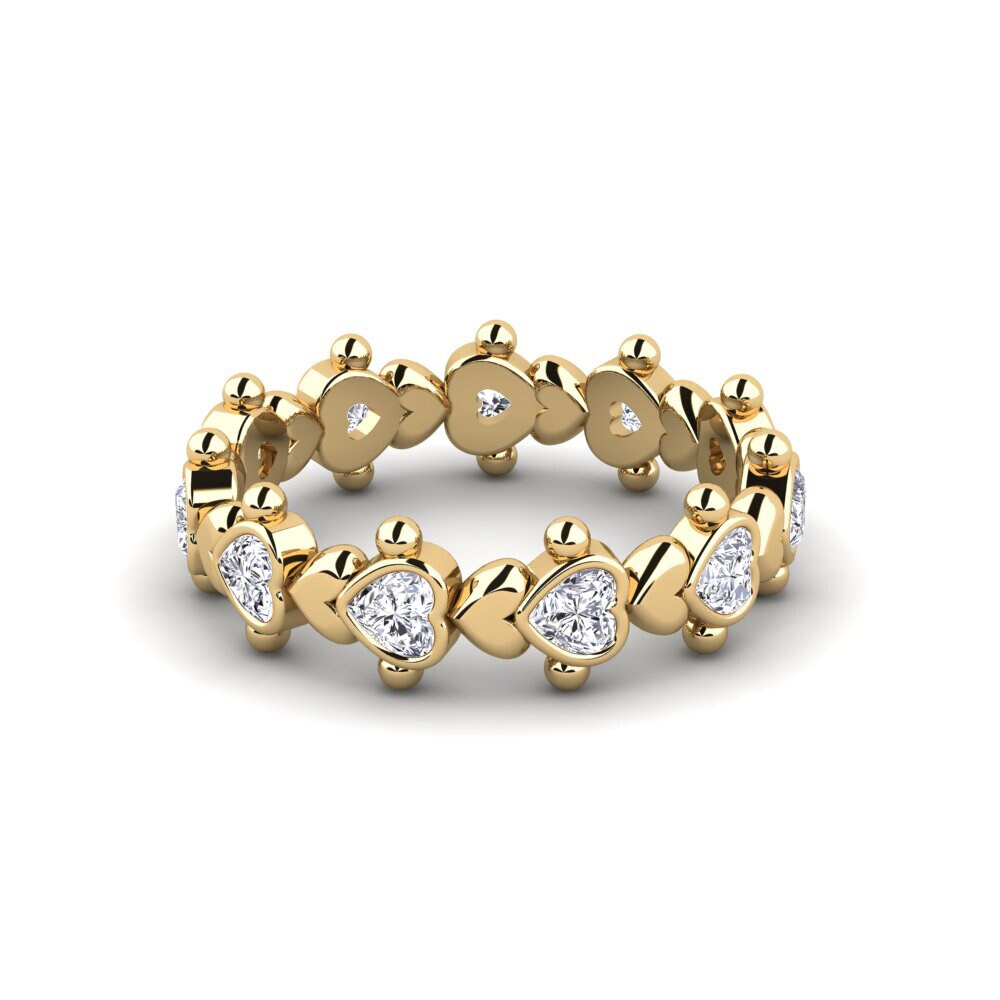 Diamante cultivado en laboratorio Anillo de compromiso Zave
