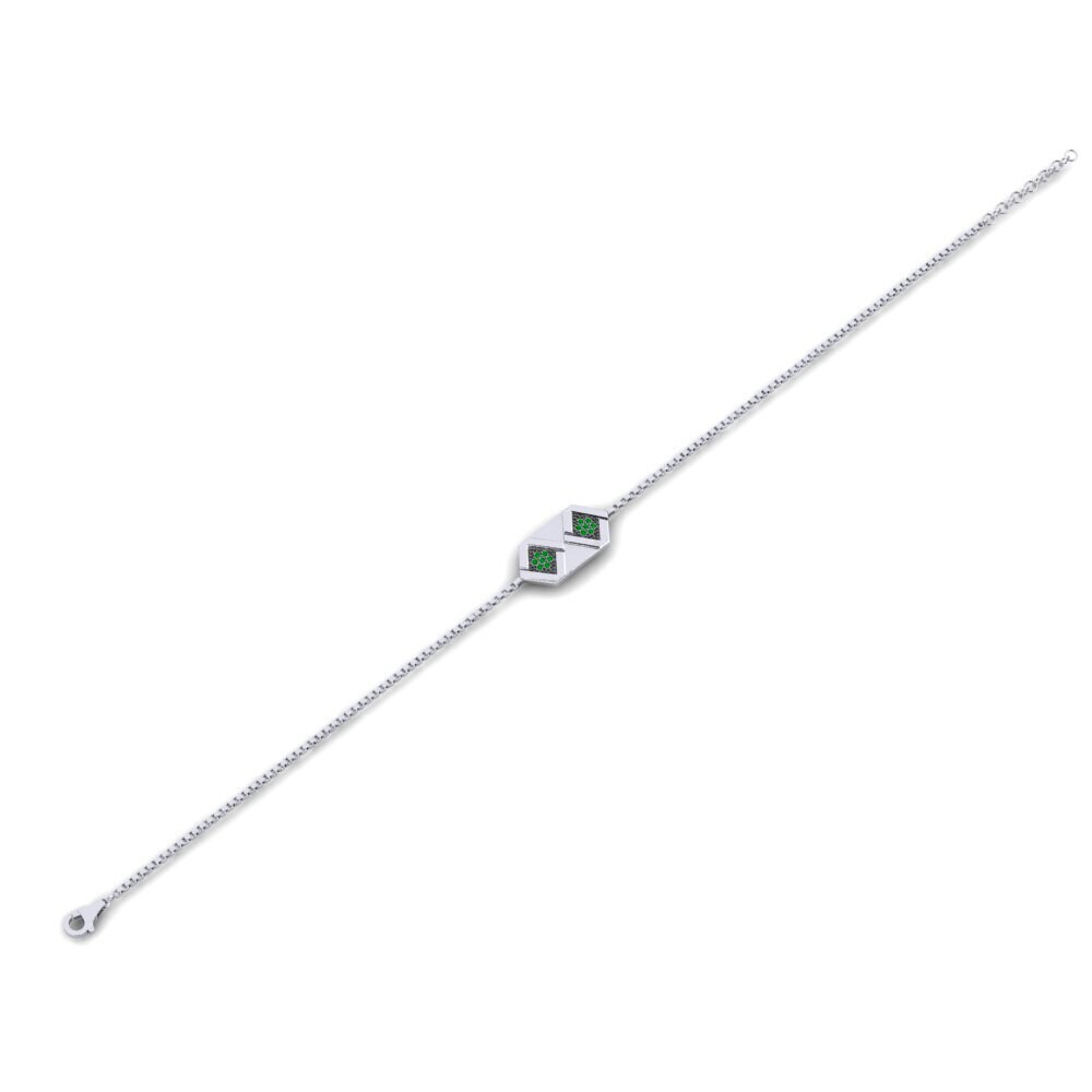 Esmeralda Pulsera para hombre Lekhoussa