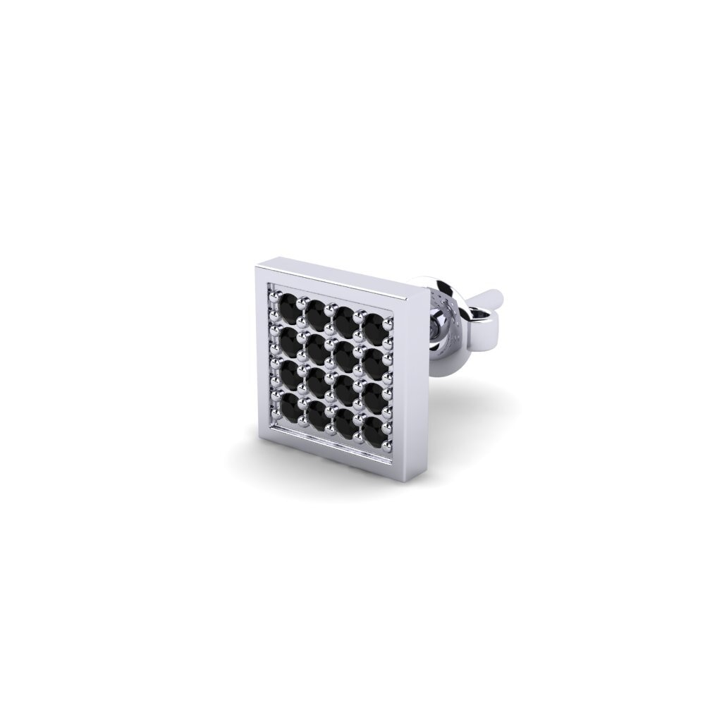 Black Diamond Men's Earring Nevadev