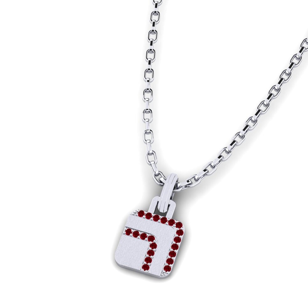 Circonita Roja Colgante para hombre Nurmes